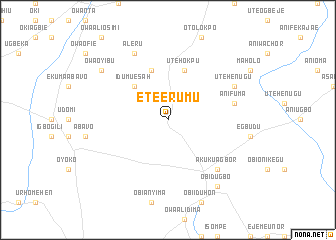 map of Ete Erumu