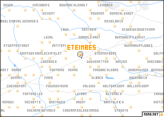 map of Éteimbes