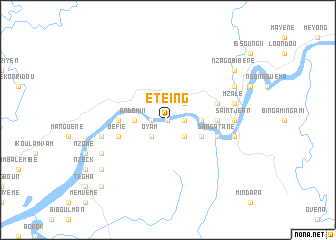 map of Eteing