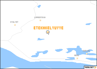 map of Etekh-Kelyuyye