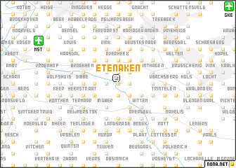 map of Etenaken