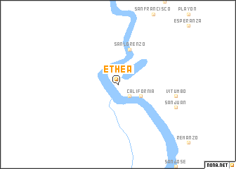 map of Ethea