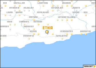 map of Ethiá