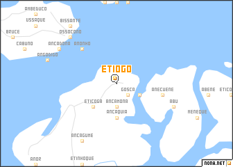 map of Etiogo