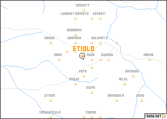 map of Etiolo