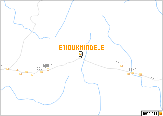 map of Etiouk-Mindele
