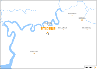 map of Etipewe