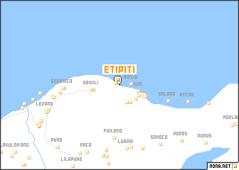 map of Etipiti