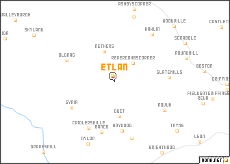 map of Etlan