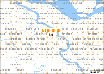 map of Etmāmpur