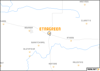 map of Etna Green