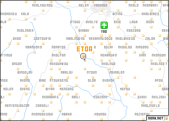 map of Etoa