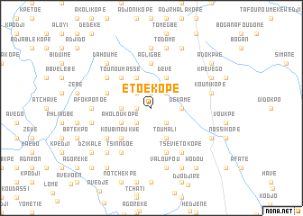 map of Etoé Kopé