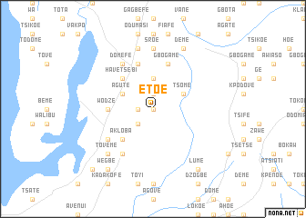 map of Etoe