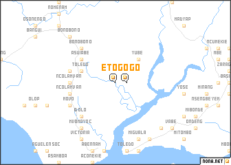 map of Etogo