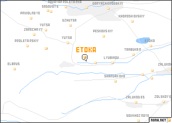 map of Etoka