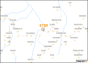 map of Etom