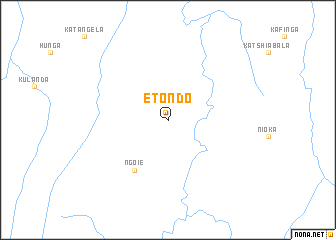 map of Etondo