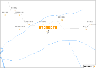 map of Etongoto