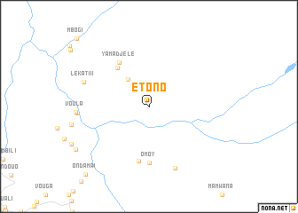 map of Etono