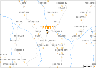 map of Etoto