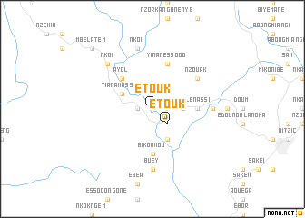 map of Etouk