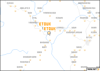 map of Etouk