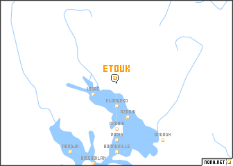 map of Etouk