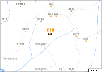 map of Eto