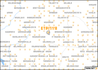 map of Etpitiya