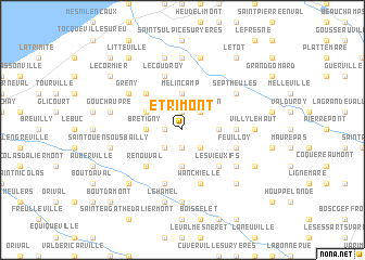 map of Etrimont