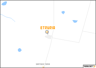 map of Etruria