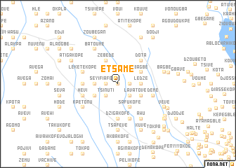 map of Etsame