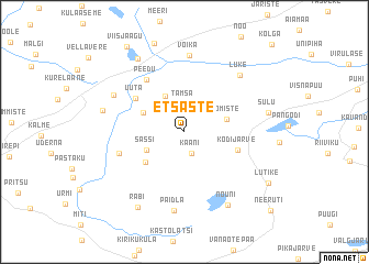 map of Etsaste