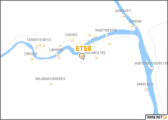 map of Etsa