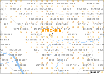 map of Etscheid