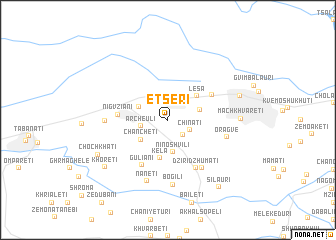 map of Etseri