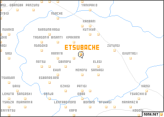 map of Etsubache