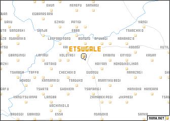 map of Etsugale