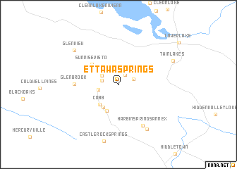 map of Ettawa Springs