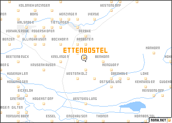 map of Ettenbostel