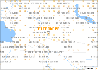 map of Ettendorf