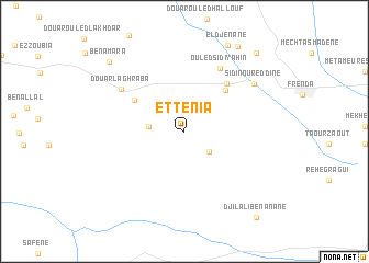 map of Et Tenia