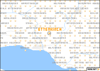 map of Ettenkirch