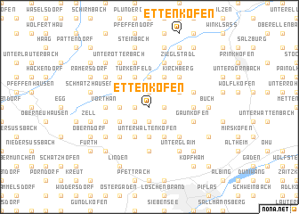 map of Ettenkofen