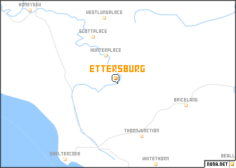 map of Ettersburg