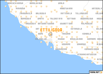 map of Ettiligoda