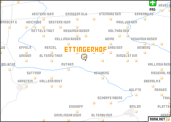 map of Ettingerhof