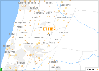 map of Eṭ Ṭīra