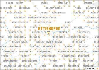 map of Ettishofen